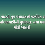કપરાડા ગાઢવી ગ્રુપ પંચાયતની જર્જરિત શાળાઓ અને આંગણવાડીની મુલાકાત: નવા મકાનોની મોટી ખાતરી | Kaprada Gadhvi Panchayat Dilapidated Schools Inspection: New Buildings Promised